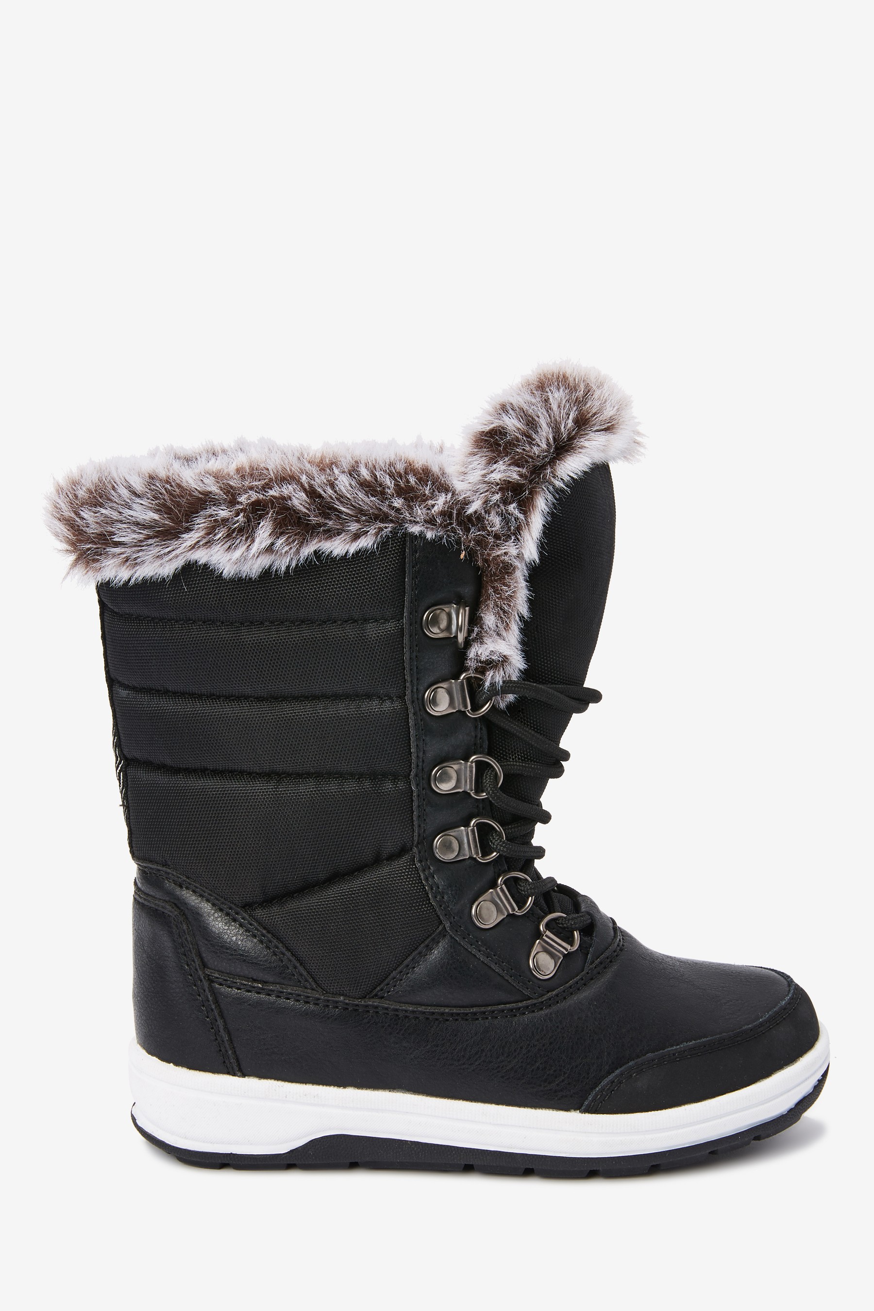 Waterproof Warm Faux Fur Lined Snow Boots