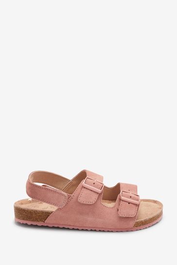 Double Buckle Corkbed Sandals Standard Fit (F)