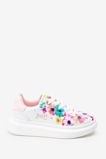 Baker by Ted Baker White Chunky Sole Trainers