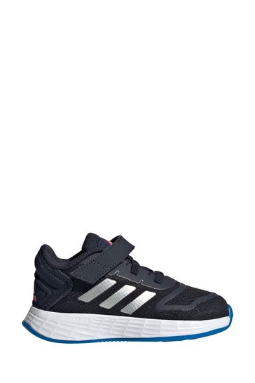 adidas Blue Duramo 10 Infant Strap Trainers