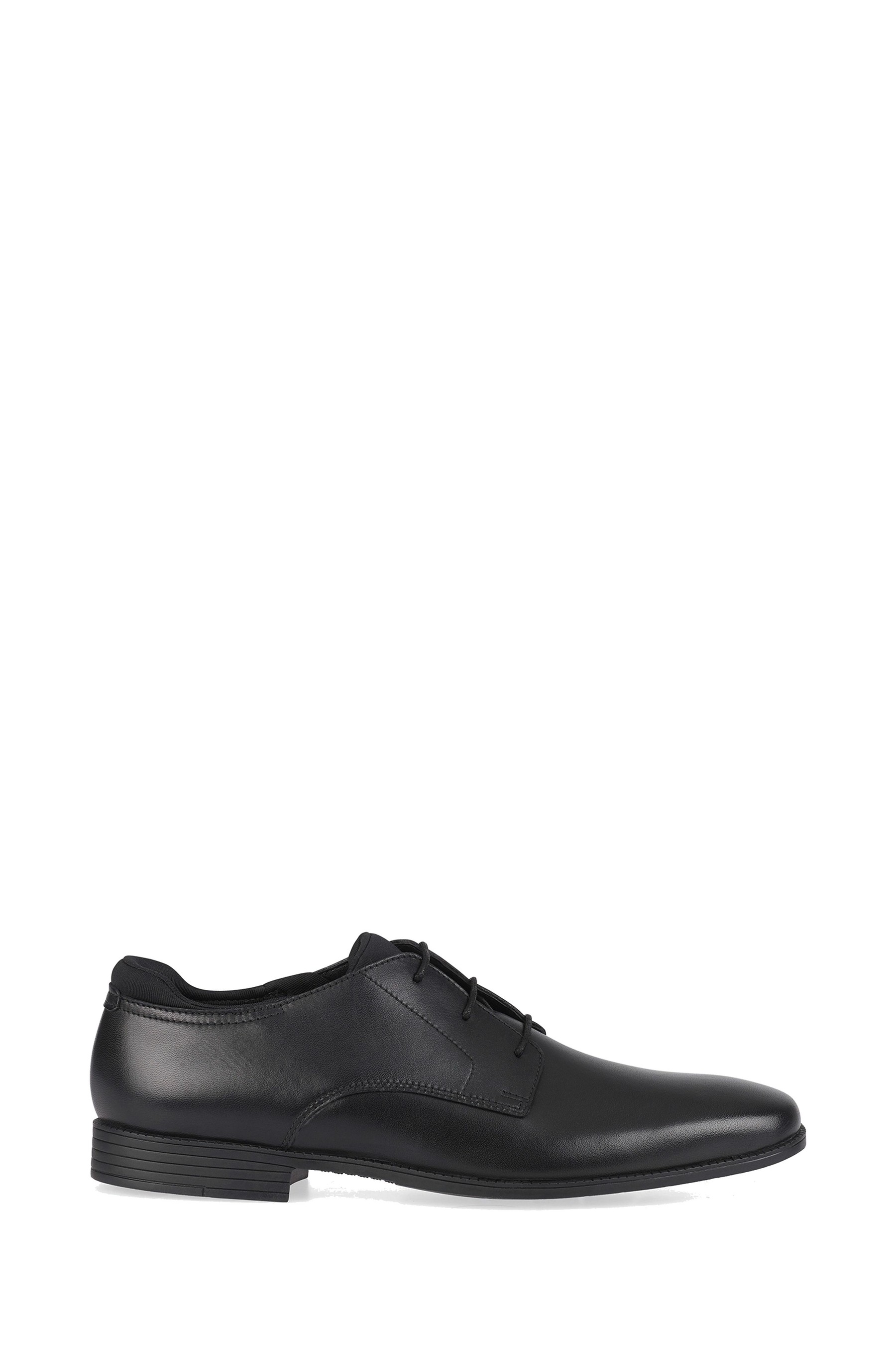 Start-Rite Black Leather Academy Smart School Shoes