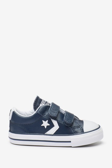 Converse Younger Boys Blue 2V Star Player Infant Trainers