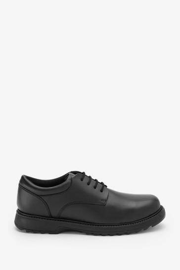 Leather Lace-Up Shoes