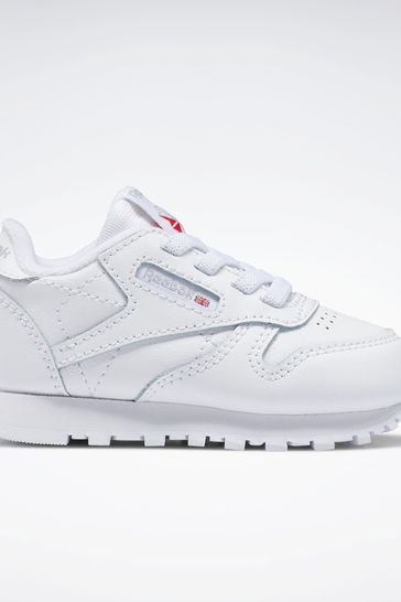 Reebok White Classic Leather Trainers