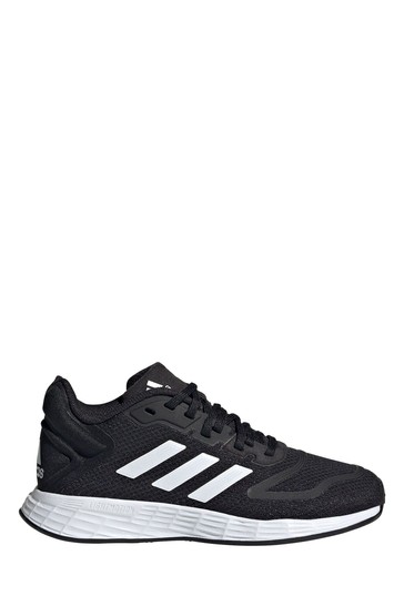 adidas Black Duramo 10 Youth And Junior Lace Trainers