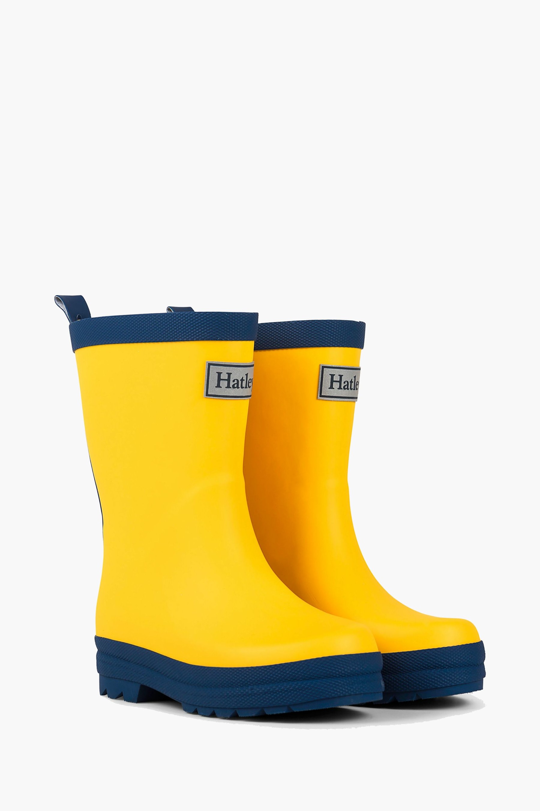 Hatley Yellow Matte Rain Boots