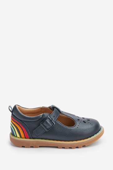 Little Bird Rainbow T-Bar Shoes