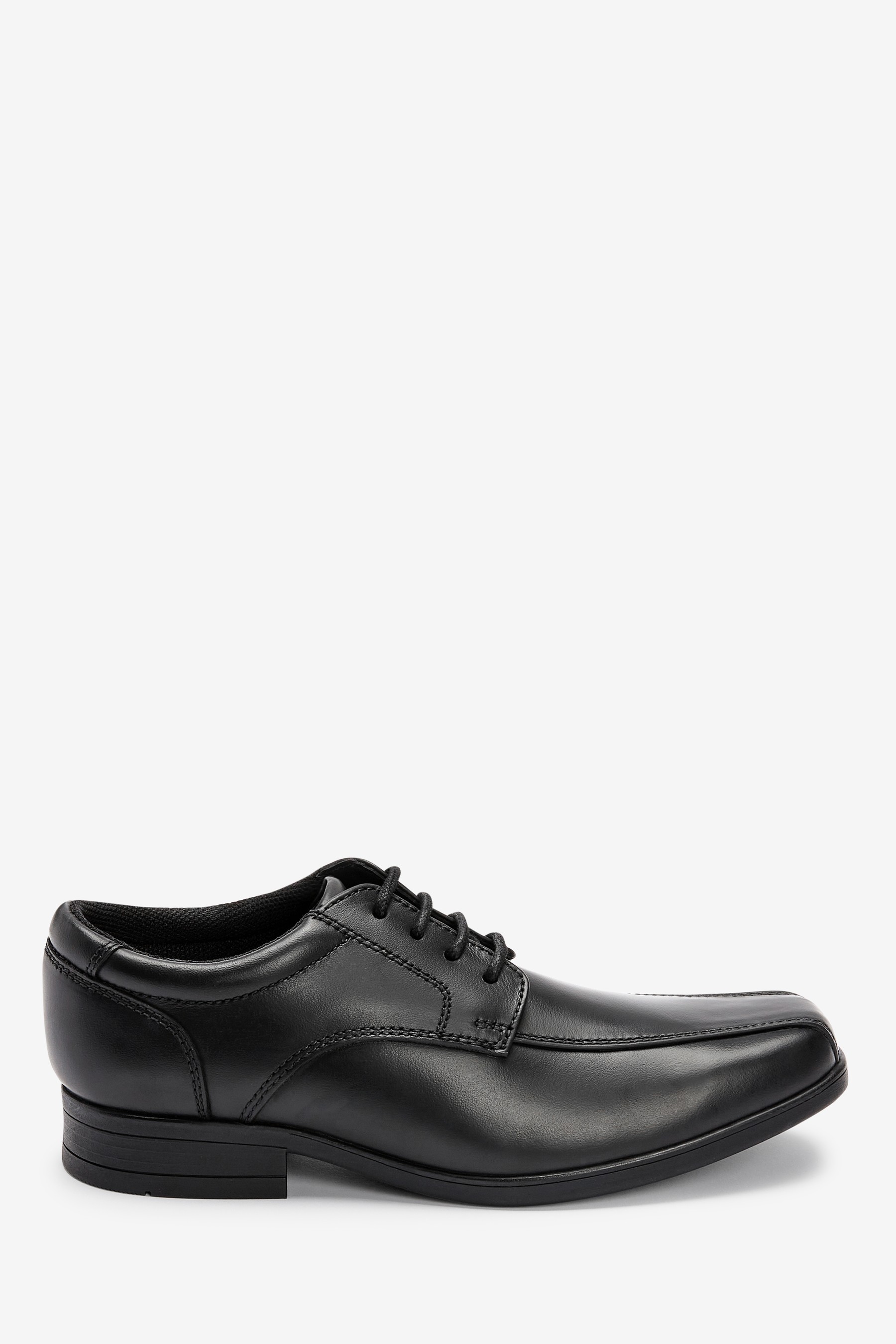 School Leather Lace-Up Shoes Standard Fit (F)