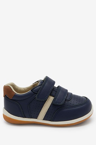 Leather First Walker Shoes Wide Fit (G)