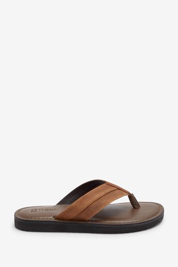 Leather Flip Flops