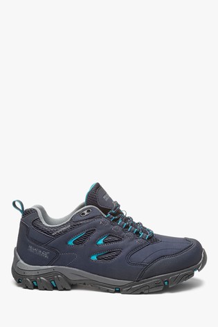 Regatta Blue Holcombe IEP Low Waterproof Walking Shoes