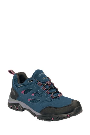 Regatta Blue Lady Holcombe IEP Waterproof Walking Trainers