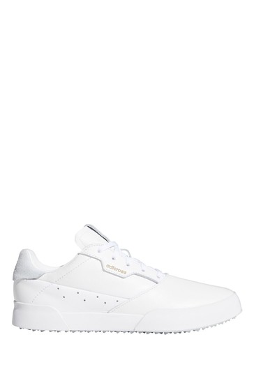 adidas Golf White Blue Cross Shoes