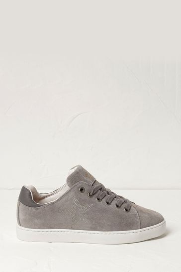 FatFace Thea Suede Star Trainers