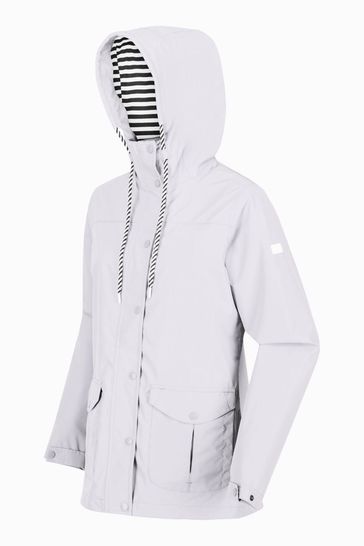 Regatta Bayarma White Waterproof Jacket