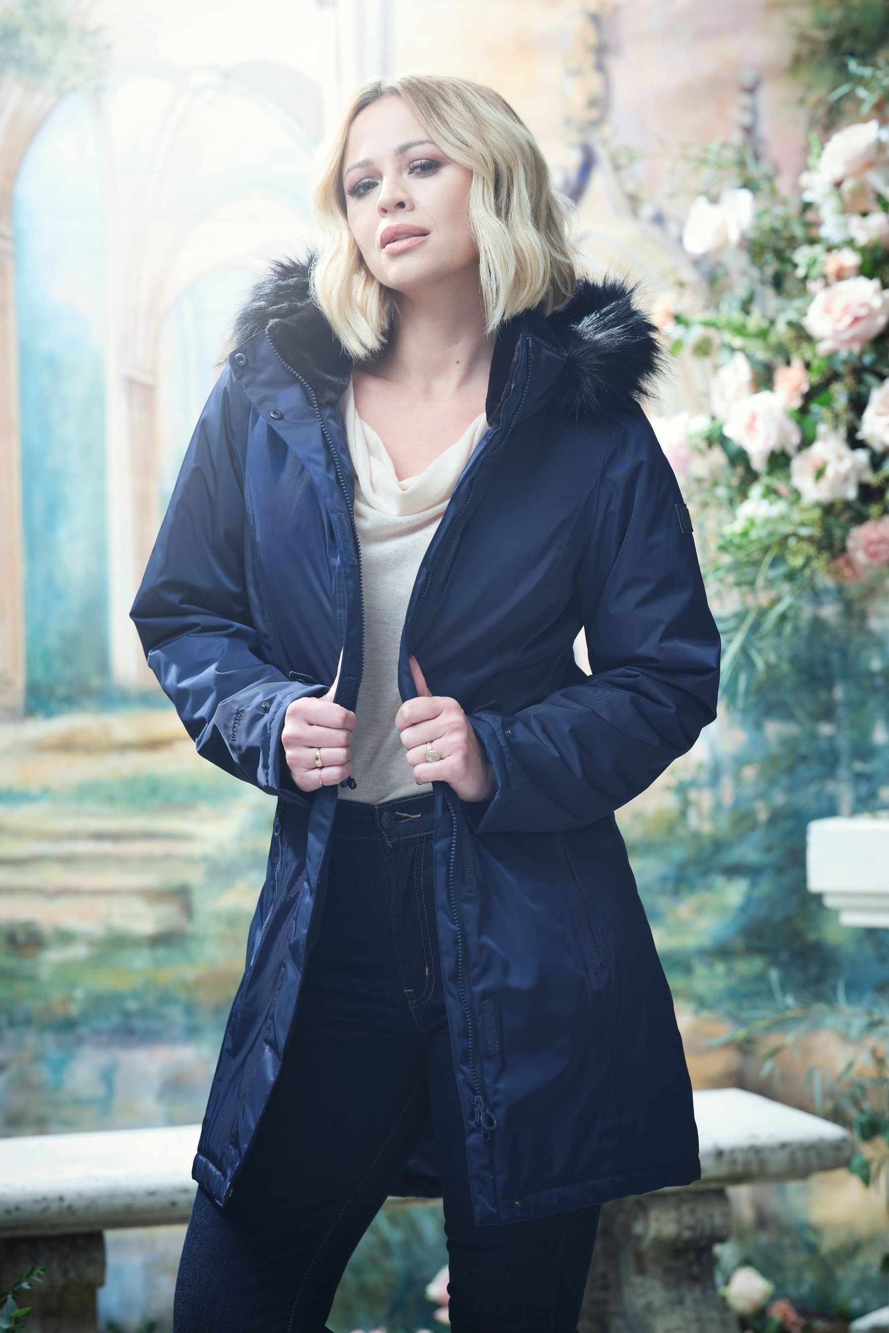 Regatta Kimberley Walsh Edit Blue Lexis Waterproof Jacket