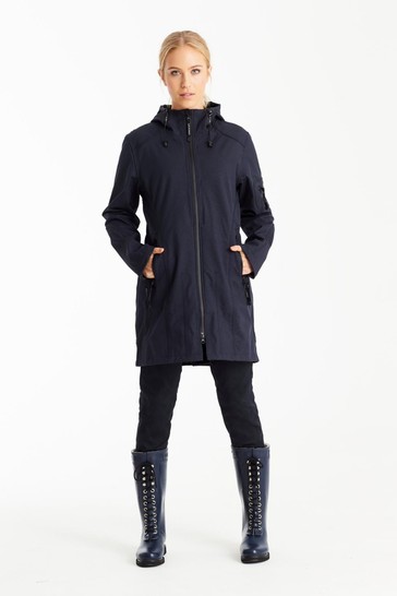 Ilse Jacobsen Blue Functional Raincoat