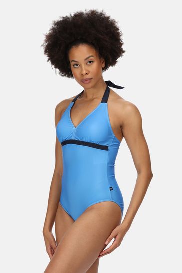 Regatta Flavia Blue Swimming Costume