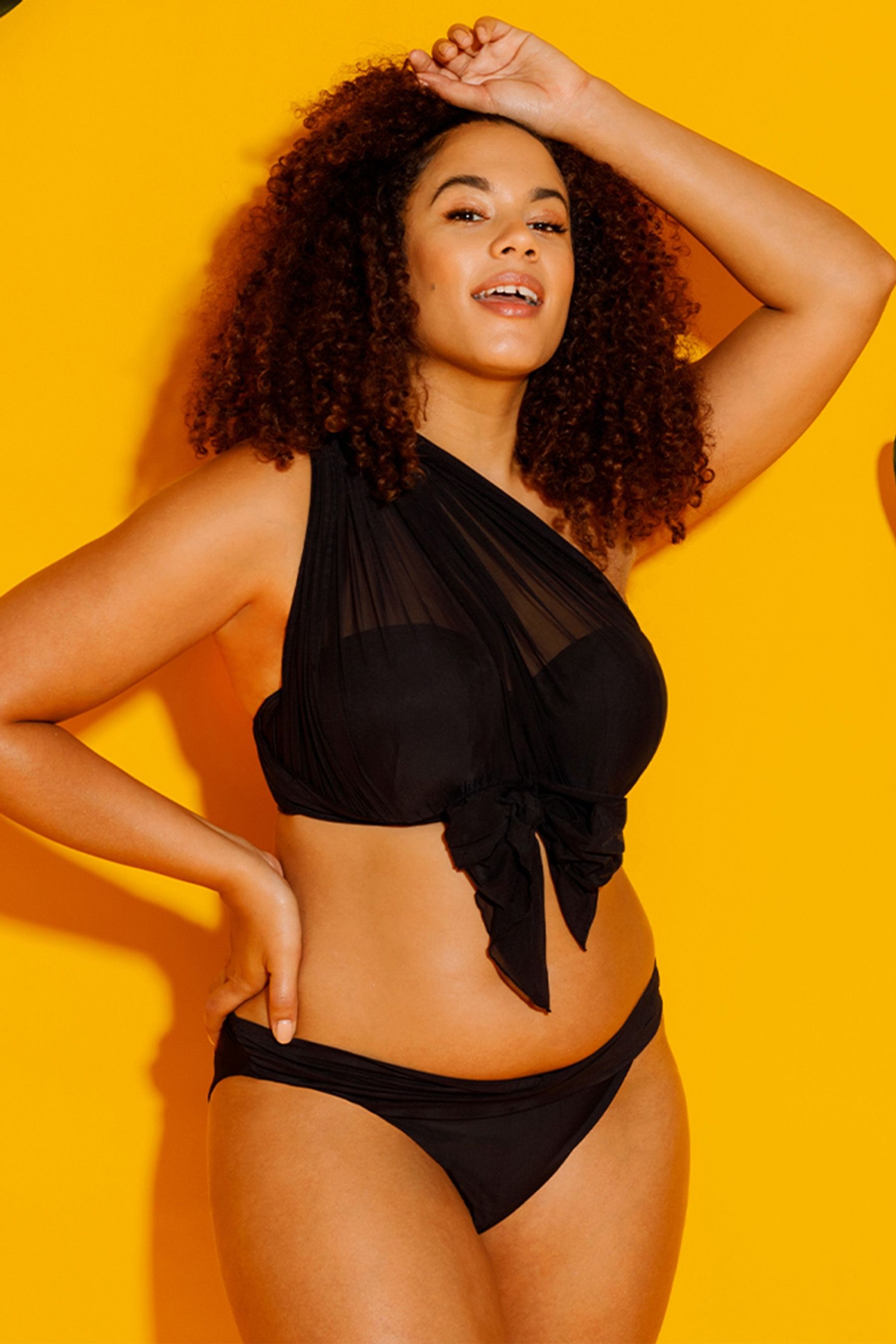 Curvy Kate Black Wrapsody Bikini Briefs