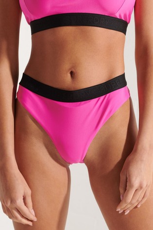 Superdry Sport Pink Bikini Briefs