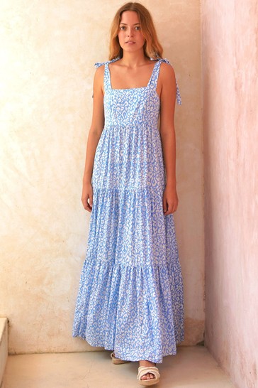 Aspiga Blue Tabitha Maxi Dress