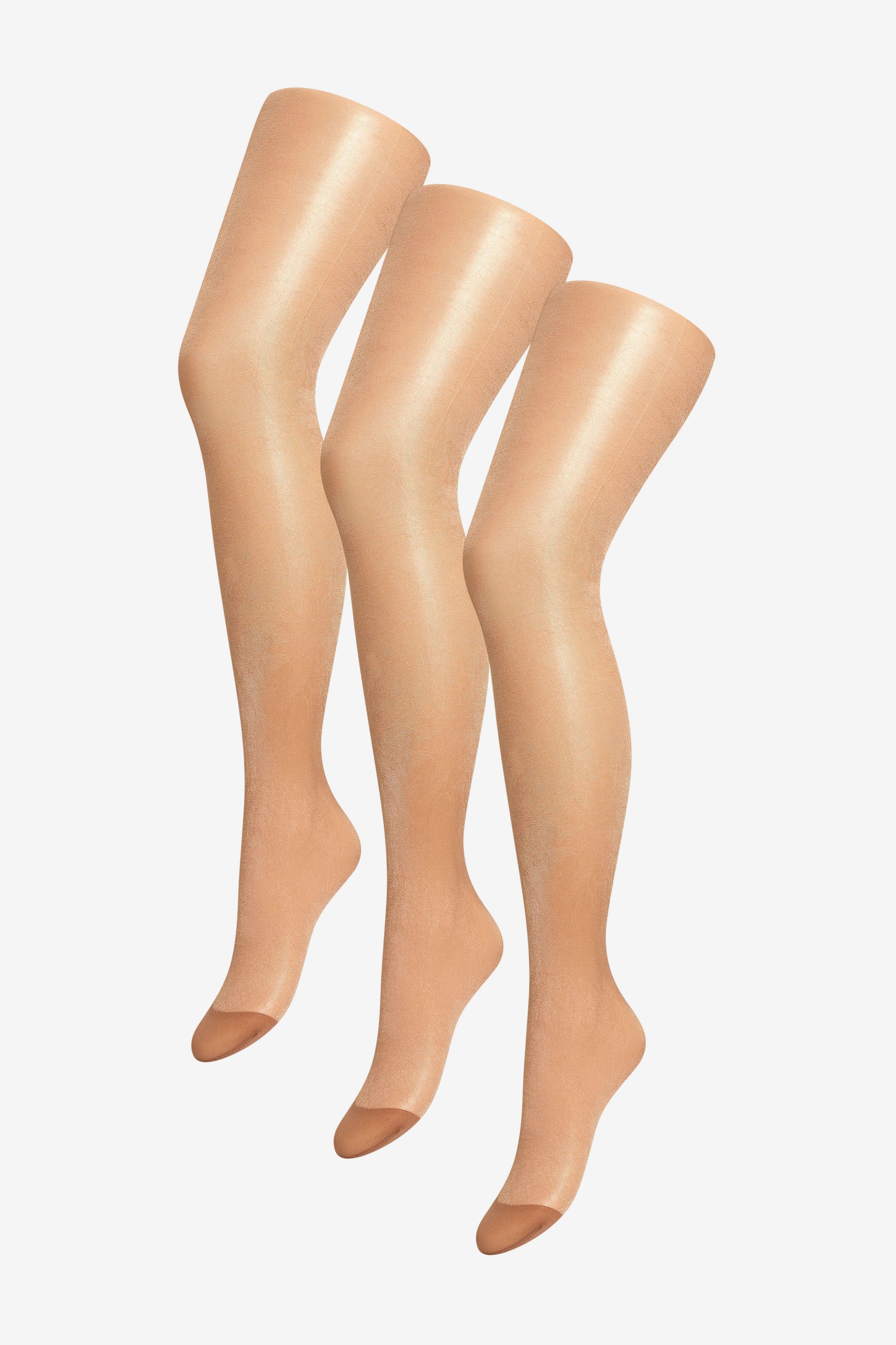 Sheer Gloss Tights Three Pack