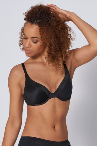 Triumph® Black Body Make-Up Soft Touch Wired Half-Cup Padded Bra