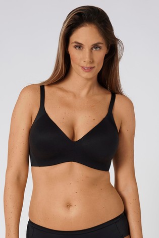 Triumph Black Body Make-Up Soft Touch Padded Non Wired Bra