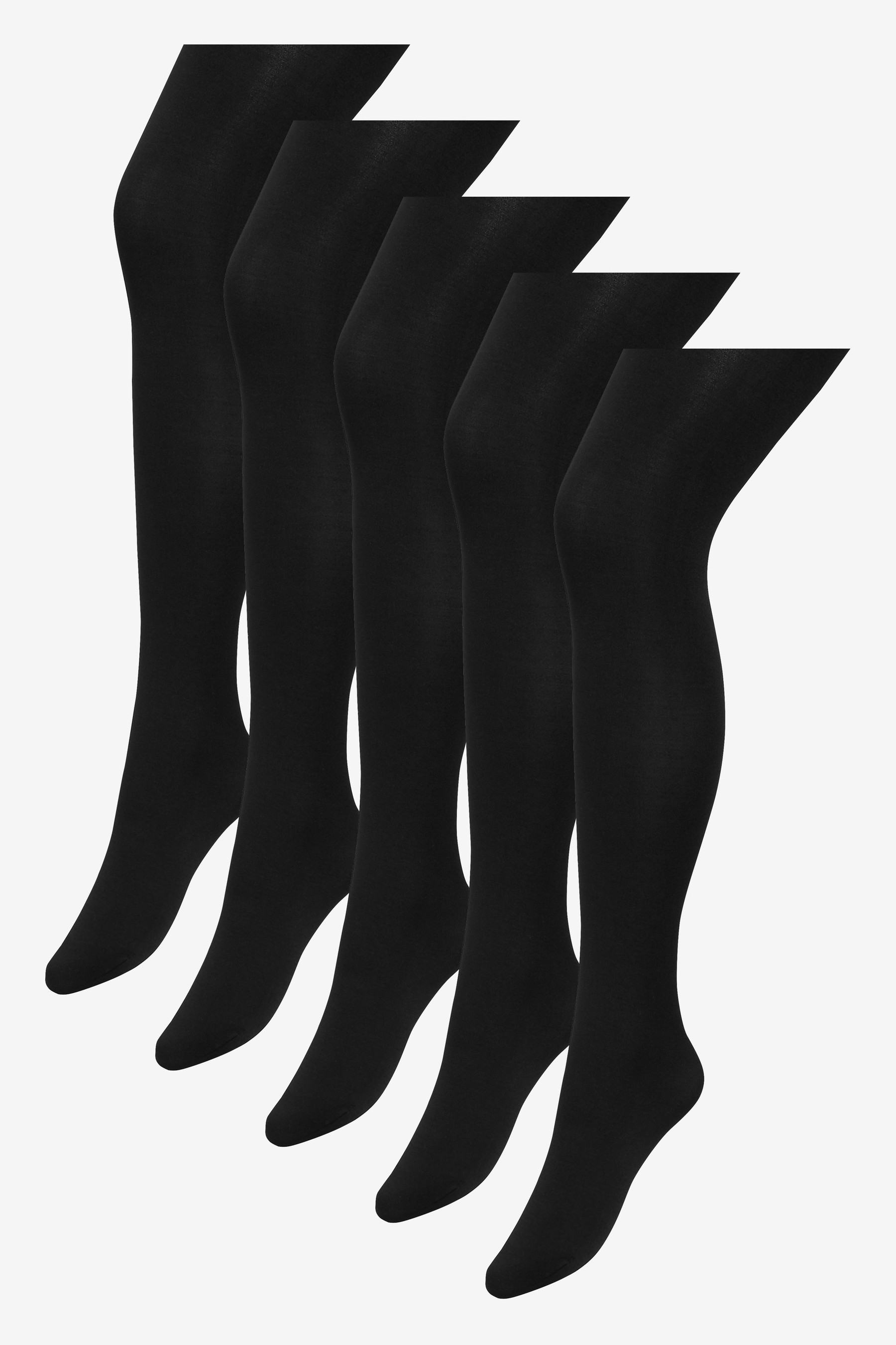 Basic Opaque 80 Denier Tights Five Pack