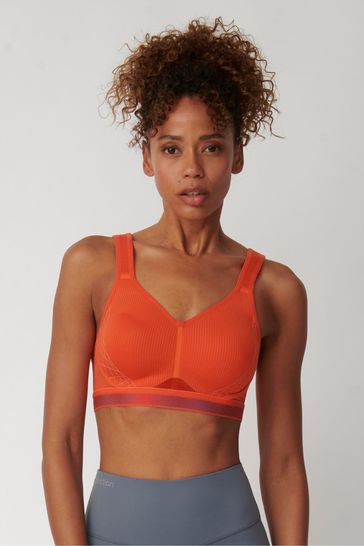 Triumph Orange Triaction Cardio Cloud P EX Sports Bra