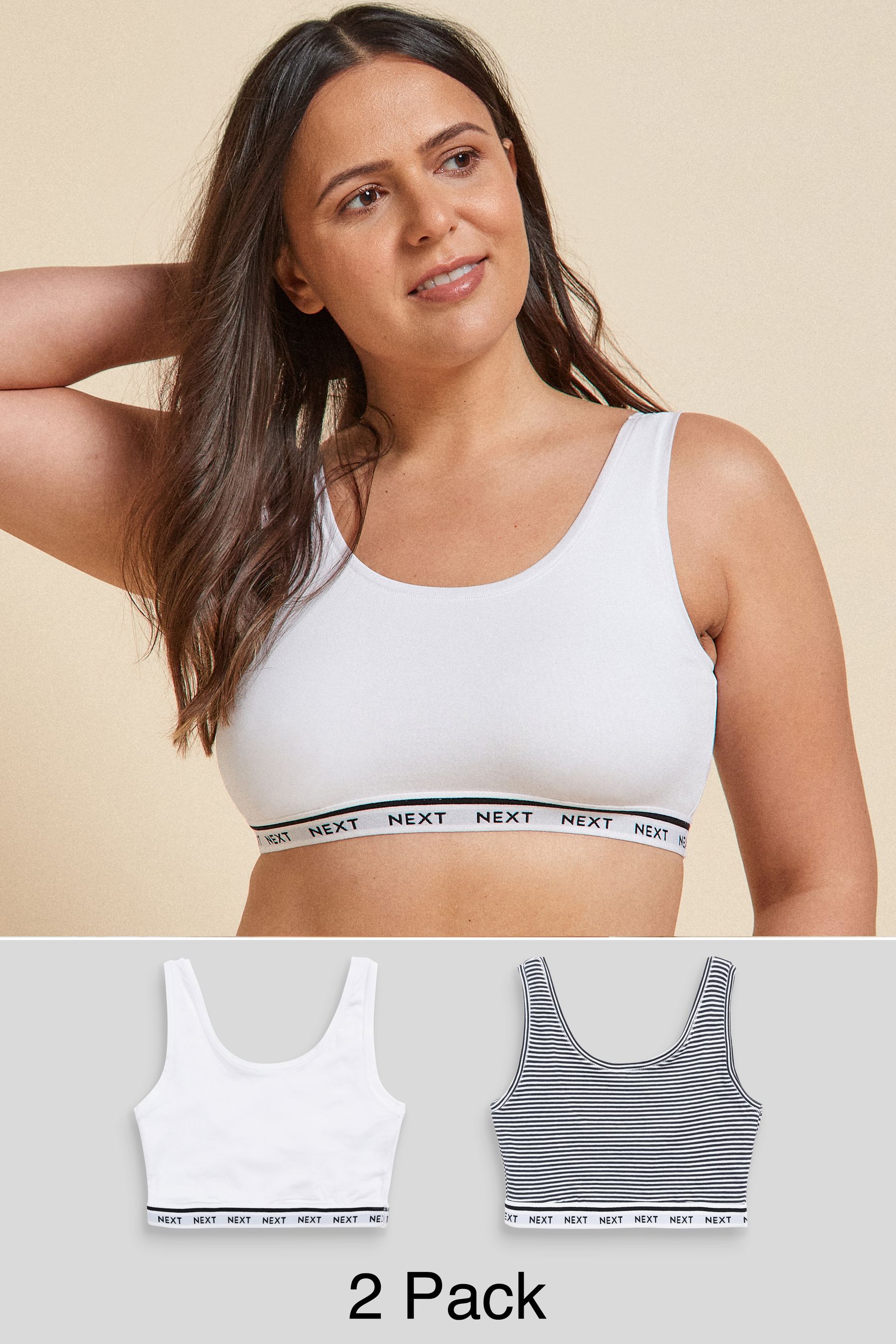 Post Surgery Crop Tops 2 Pack