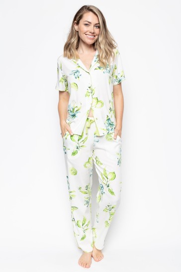 Cyberjammies Gina Lime Print Pant & Top