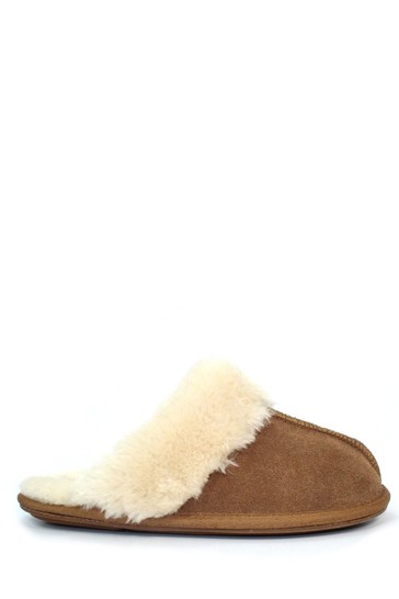 Lunar Natural Rapsody Suede Slippers