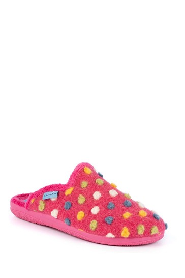 Lunar Pink Montreal Mule Slippers