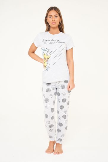 Brand Threads Disney Winnie The Pooh Ladies Pyjamas