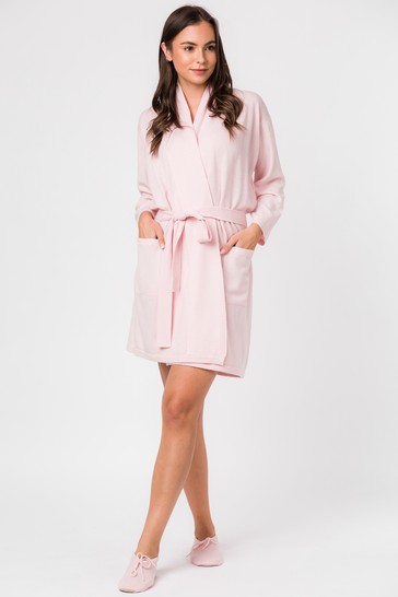 Pure Luxuries London Hallbeck Cashmere & Merino Wool Dressing Gown