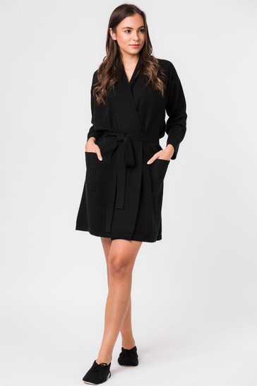 Pure Luxuries London Hallbeck Cashmere & Merino Wool Dressing Gown