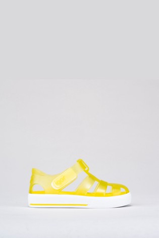 Igor Yellow Star Jelly Sandals