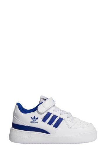 adidas Originals Forum Low Infant Strap and Elasticated Lace Trainers