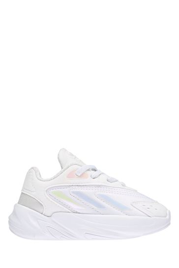 adidas Originals White Ozelia Infant Trainers