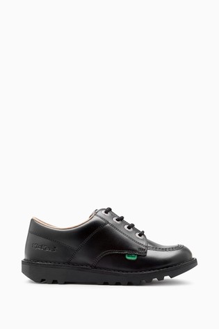 Kickers Kick Lo Leather Shoes