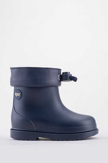 Igor Navy Bimbi Euri Ankle Wellies