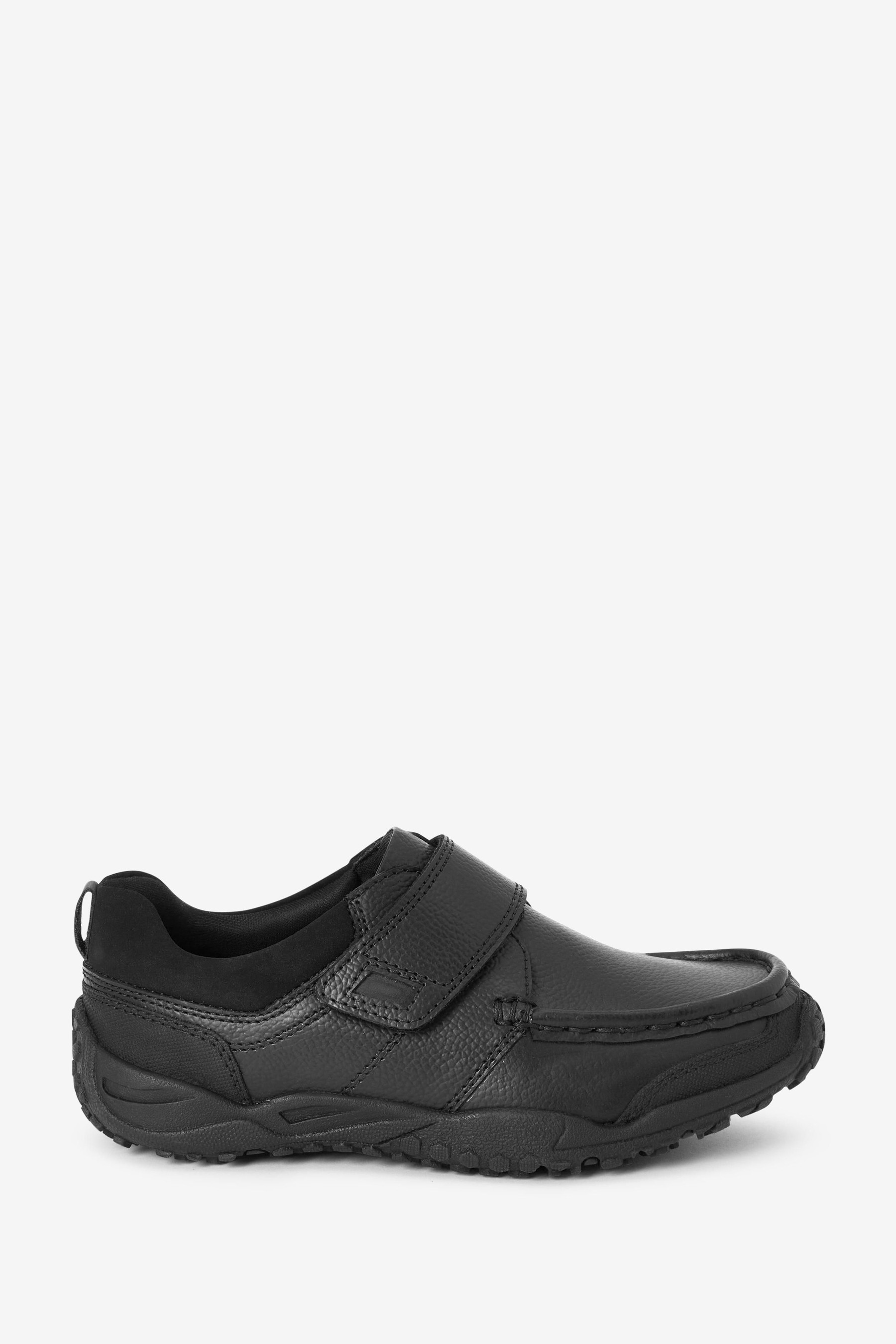 School Leather Single Strap Shoes Standard Fit (F)