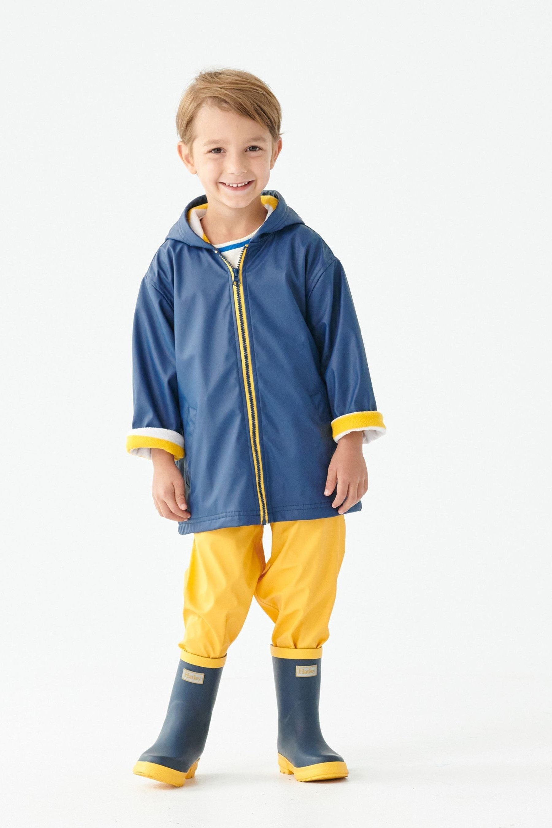 Hatley Blue Classic Splash Jacket