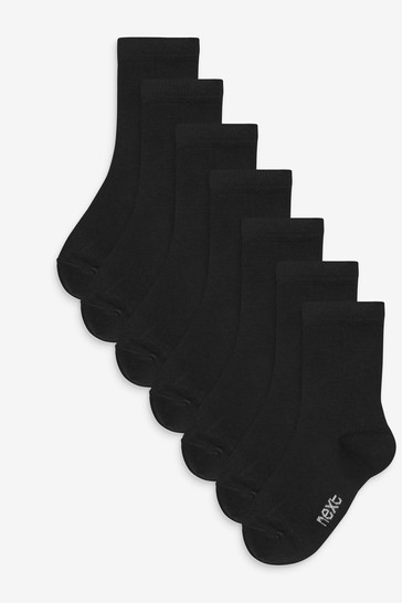 7 Pack Bamboo Rich Socks