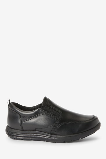 School Leather Loafers Extra wide (H)