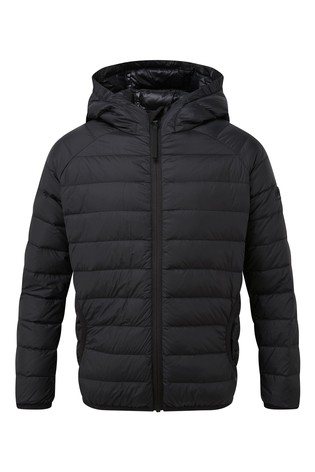 Tog 24 Dowles Kids Black Hooded Down Jacket