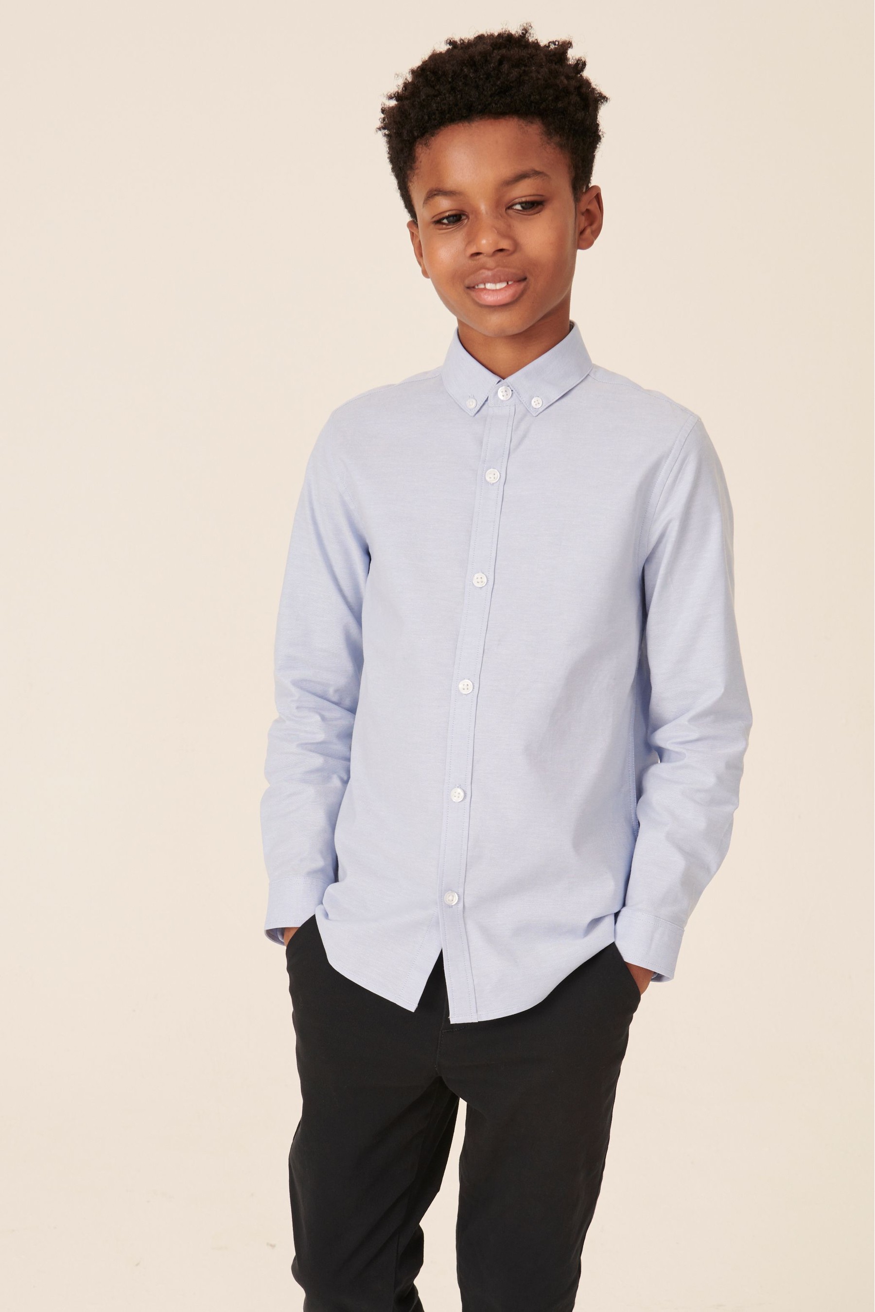 Oxford Shirt (3-16yrs) Long Sleeve