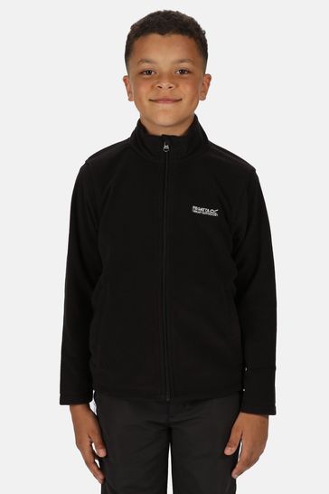 Regatta Black King II Full Zip Fleece Top