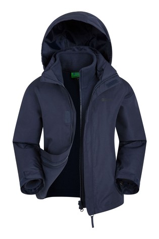 Mountain Warehouse Fell Kids 3 In 1 Water Resistant Jacket